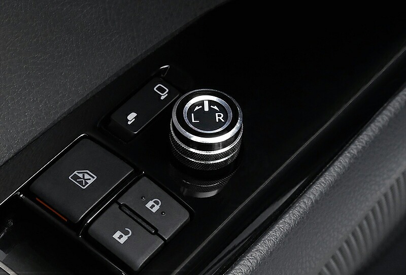 TOYOTA トヨタ カローラ 210系 セダン ツーリング スポーツ カスタム パーツ インテリアパネル ドアミラーダイヤルカバー FO148