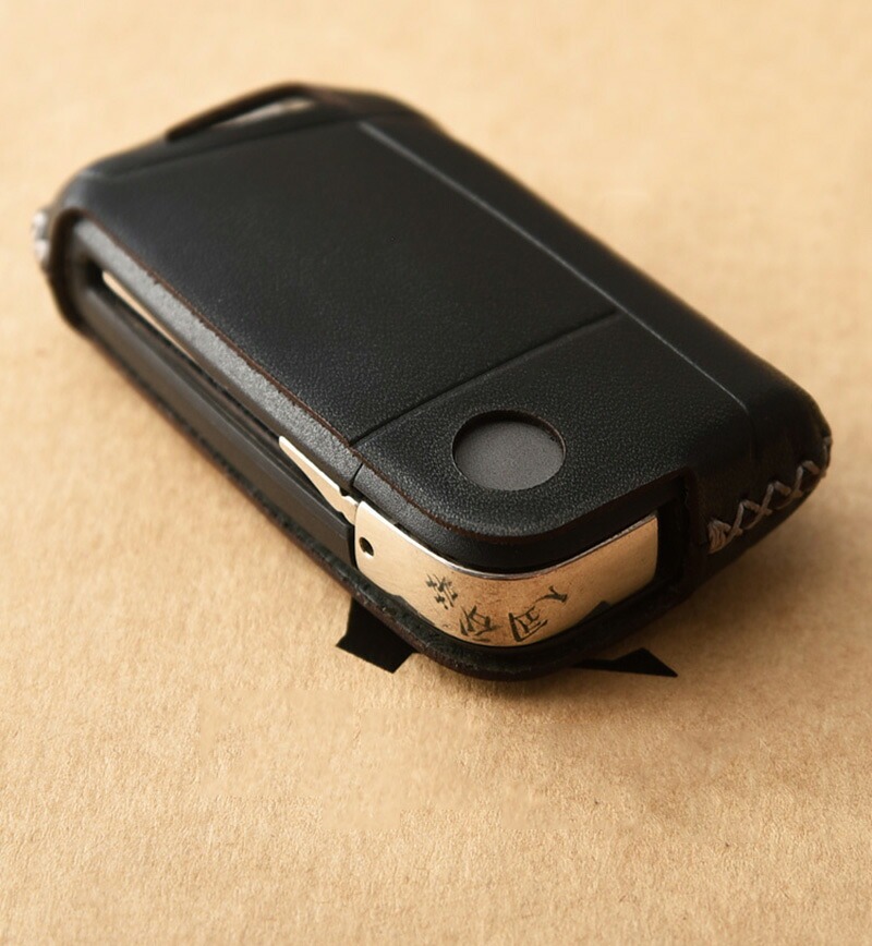 フォルクスワーゲン ゴルフ7 スマートキーカバー レザーキーケース レザースマートキホルダー PY010