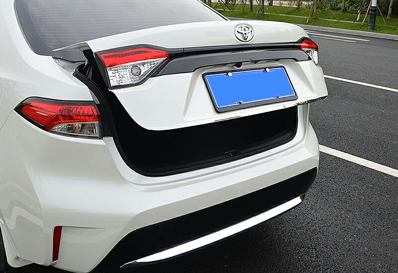 TOYOTA トヨタ カローラ210系 セダン カスタムパーツ アクセサリー用品 社外 トランクロアーガーニッシュ FO031