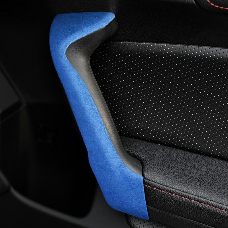 TOYOTA トヨタ86 SUBARU スバルBRZ アクセサリー カスタム パーツ Alcantara スエードドアハンドルガーニッシュ TE116