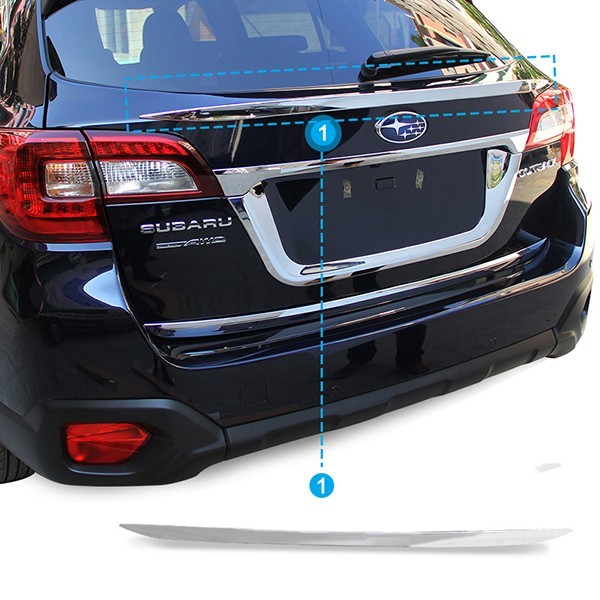 SUBARU スバル レガシィ アウトバック BS9 カスタム アクセサリー Legacy Outback BS9 用品 テールゲートガーニッシュ SO018