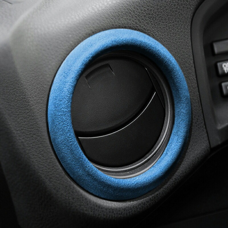 TOYOTA トヨタ86 SUBARU スバルBRZ アクセサリー カスタム パーツ Alcantara スエード吹き出し口ガーニッシュ TE115
