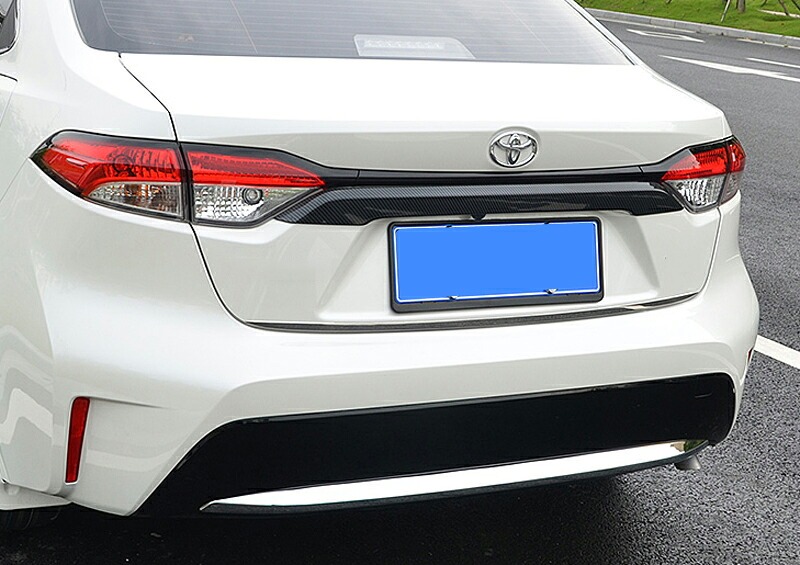 TOYOTA トヨタ カローラ210系 セダン カスタムパーツ アクセサリー用品 社外 トランクロアーガーニッシュ FO031