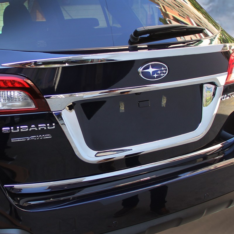 SUBARU スバル レガシィ アウトバック BS9 カスタム アクセサリー Legacy Outback BS9 用品 テールゲートガーニッシュ SO021