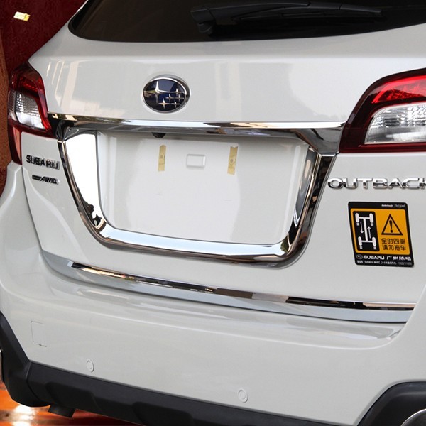 SUBARU スバル レガシィ アウトバック BS9 カスタム アクセサリー Legacy Outback BS9 用品 テールゲートガーニッシュ SO021