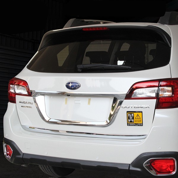 SUBARU スバル レガシィ アウトバック BS9 カスタム アクセサリー Legacy Outback BS9 用品 テールゲートガーニッシュ SO019