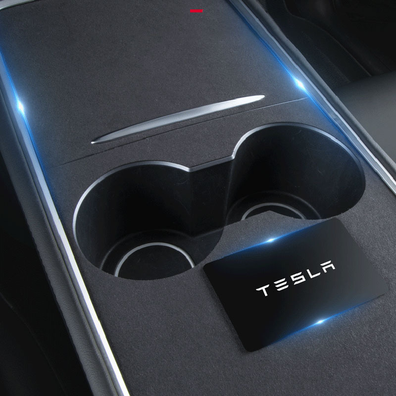 テスラ モデル3/Y Tesla model3/Y パーツ アクセサリー カスタム ドリンクホルダーパネルフイルム TSL134