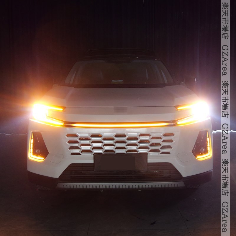 新型RAV4 60系 Adventure Z LEDグリルデイライト　ウインカー連動可能 外装 カスタム パーツ アクセサリー FV403
