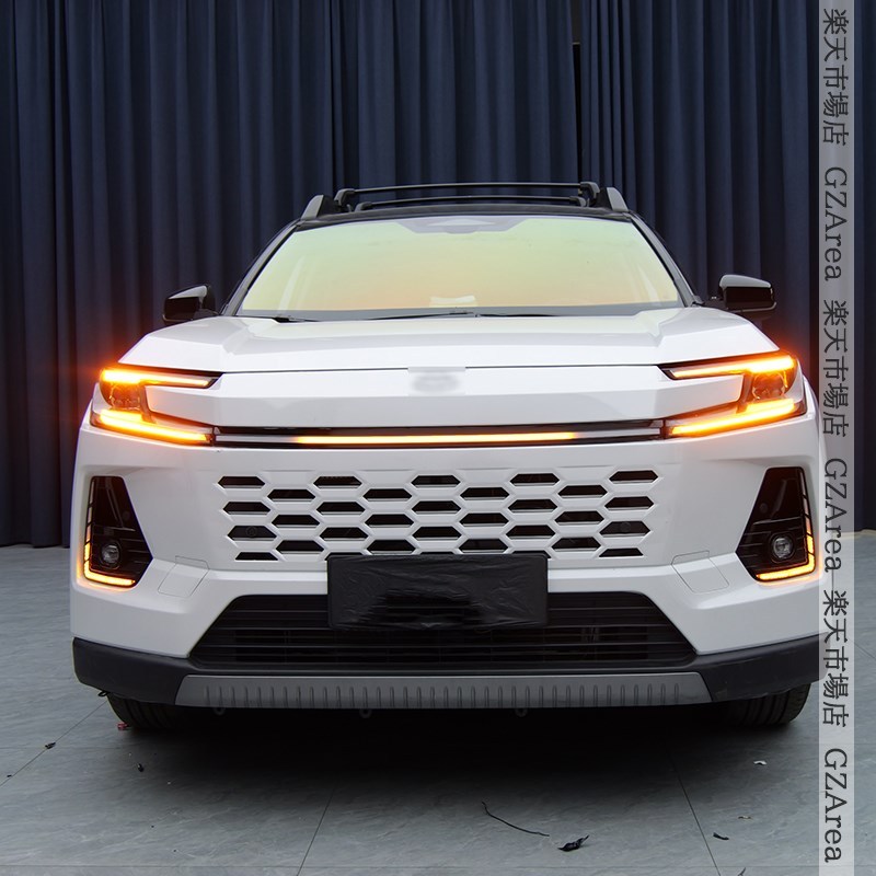 新型RAV4 60系 Adventure Z LEDグリルデイライト　ウインカー連動可能 外装 カスタム パーツ アクセサリー FV403