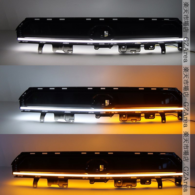 新型RAV4 60系 Adventure Z LEDグリルデイライト　ウインカー連動可能 外装 カスタム パーツ アクセサリー FV403