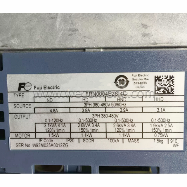 FUJI inverter FRN0001C2S-7C  0.1KW