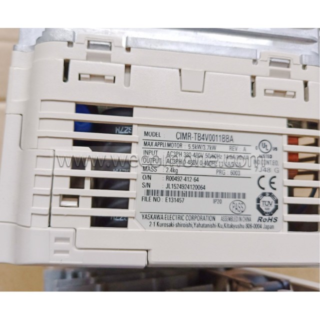 Yaskawa inverter CIMR-LB4A0031FAC 15KW