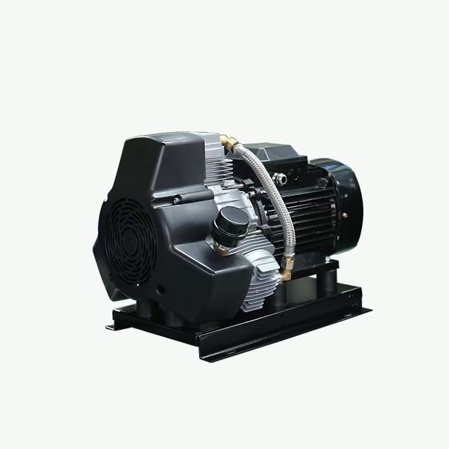 Abdominal suction pump head