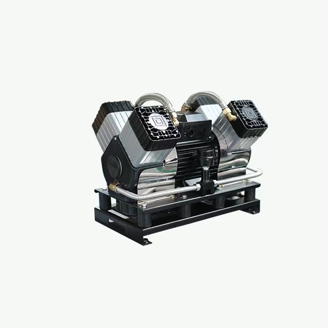 Abdominal suction pump head