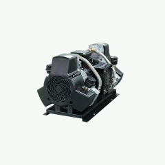 Abdominal suction pump head