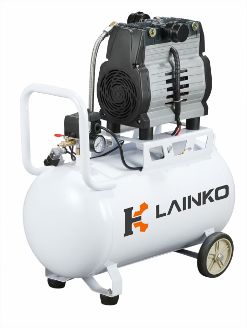 Large industrial oil-free air compressor