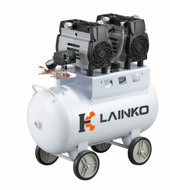 Large industrial oil-free air compressor
