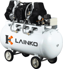 Oil-free belly suction air compressor