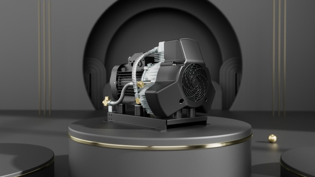 Abdominal suction pump head