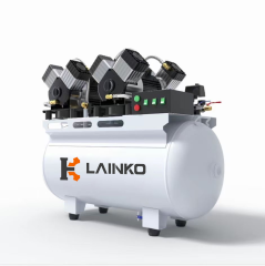 Oil-free belly suction air compressor