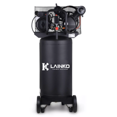 Lainko 100L Vertical Belt Driven Air Compressor | 3HP High Efficiency Industrial Compressor