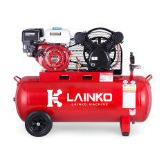 100L Gasoline Driven Air Compressor | Outdoor Portable Industrial Grade Power