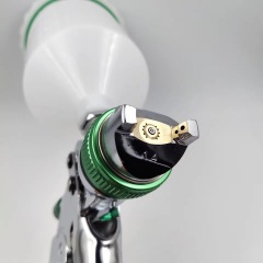 600ml Pneumatic Paint Spray Gun 2008 Green Version | High Atomization HVLP Spray Gun