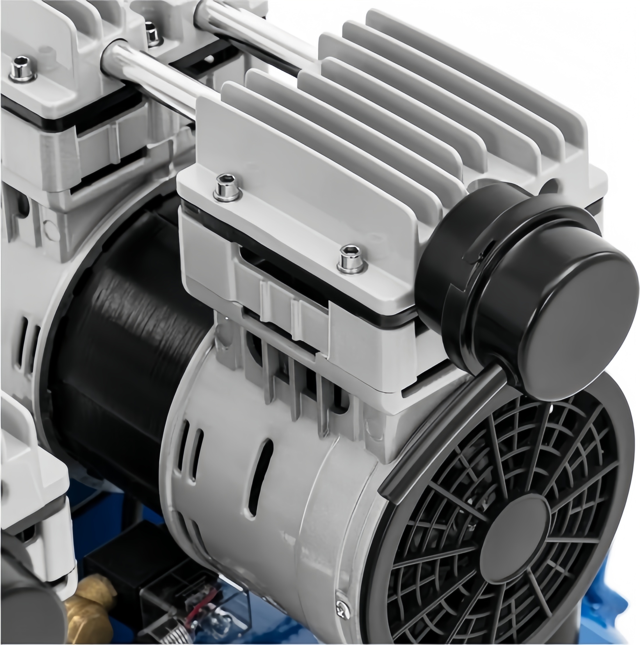 15kW 2HP Portable Silent Oil-free Air Compressor｜50L High Efficiency Low Noise Design