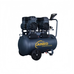 Oil-Free Air Compressor LK1200*2-50L 2400W 50L Silent Air Compressor