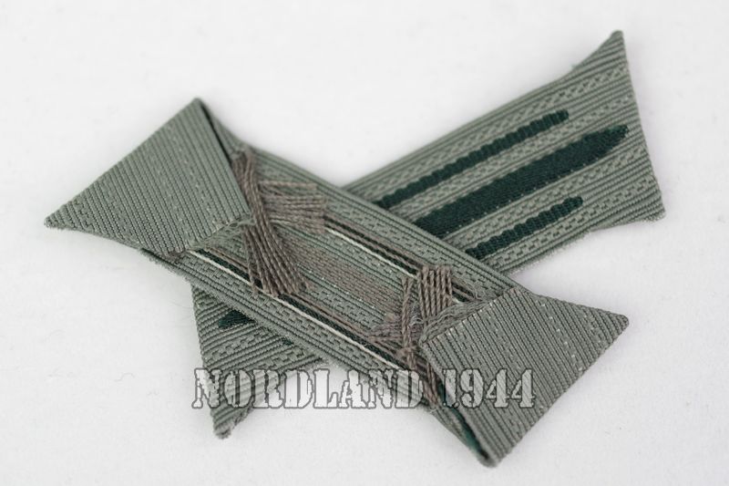 WWII German M38 and M40 General Issue Collar Tabs, Collar Litzen