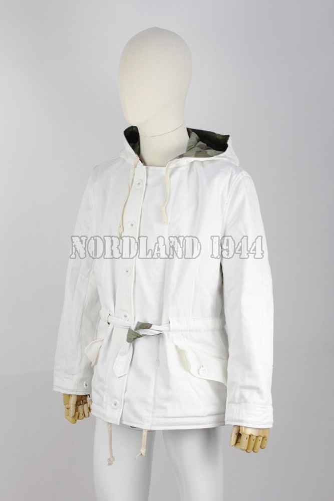 WWII German Splinter Pattern Camouflage Reversible Winter Parka