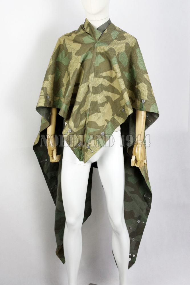 German M31 Oak-Leaf Camouflage Quarter Shelter Poncho Zeltbahn Camouflage Specialized Clothing