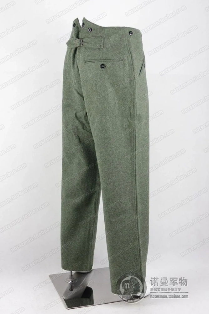 Reproduction Cosplay German M40 heer / elite field Wool Trousers Pants  Nordland 1944