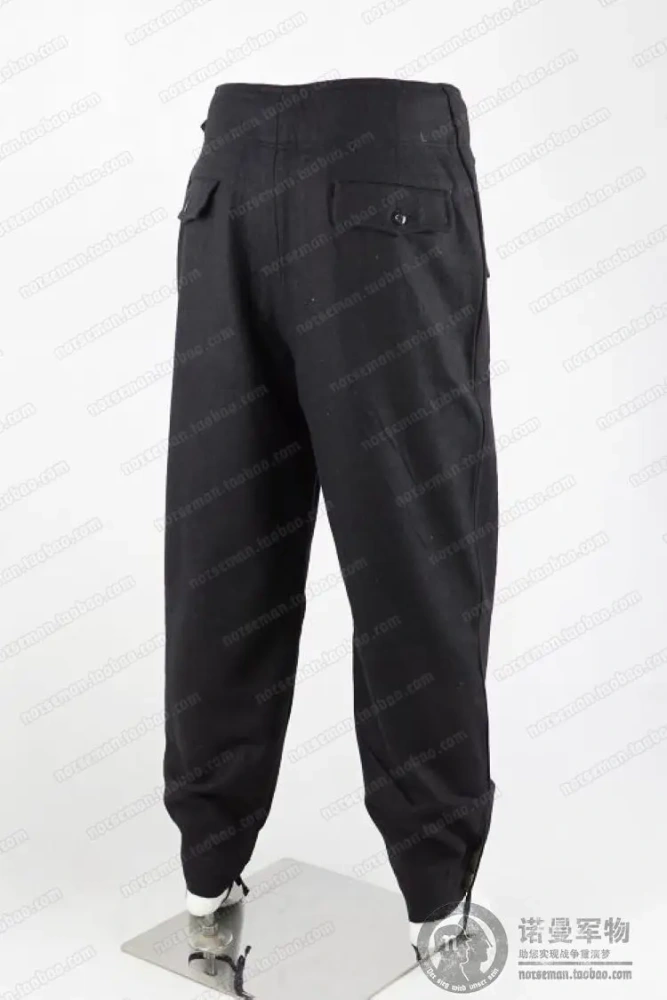 Reproduction Cosplay German WH Black Panzer Wrap Tunic & Pants. (Feldjacke für Panzertruppe) Nordland 1944