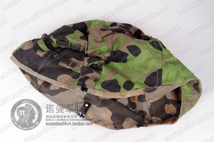 Cosplay German Elite Palmtree, Oak-Leaf, Plane Tree, Leibermuster, Dot44 Pattern Camouflage Reversible Helmet Cover Reenactment