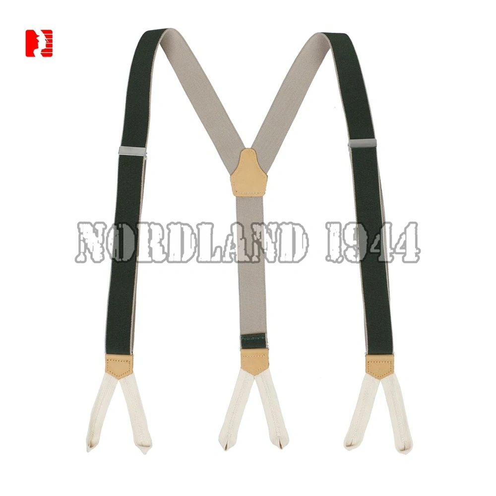 Reproduction Cosplay German Suspenders Nordland 1944