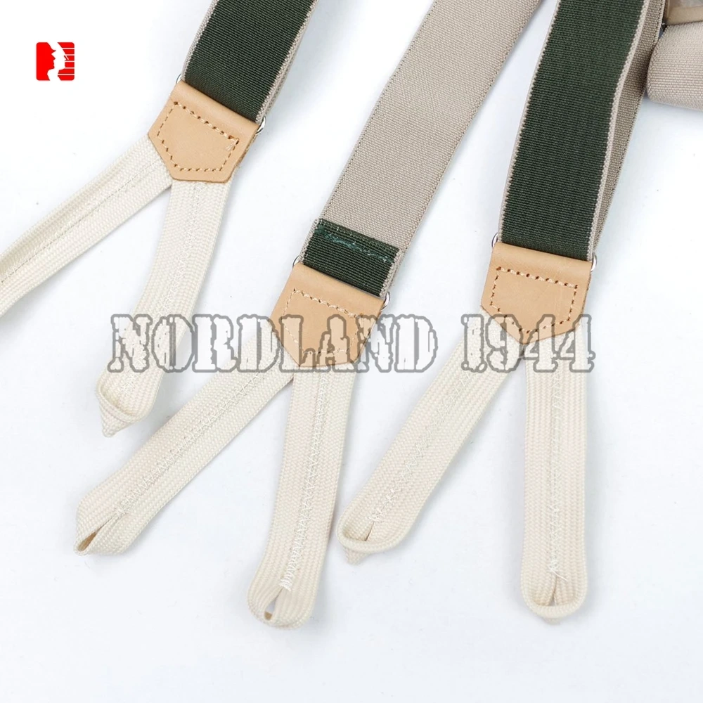 Reproduction Cosplay German Suspenders Nordland 1944