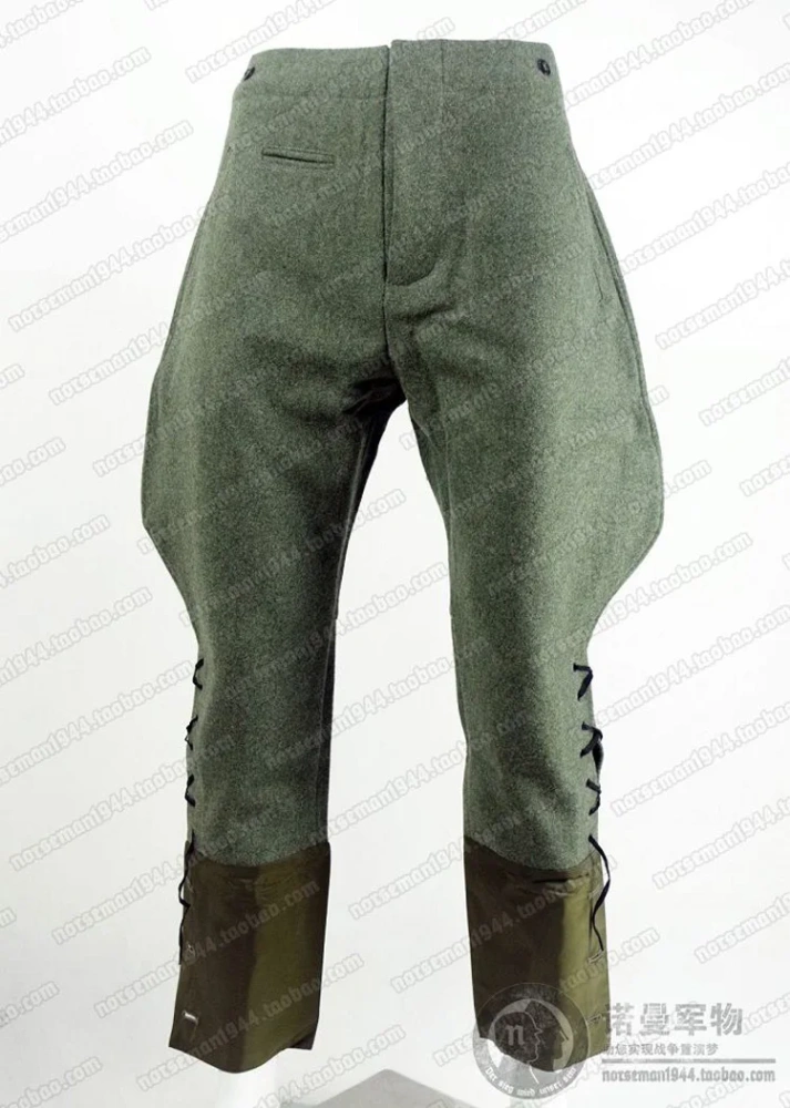 Reproduction Cosplay German M41 Field Grey Officer Wool Field Blouse Tunic and Trousers Pants Nordland 1944 Nordland 1944