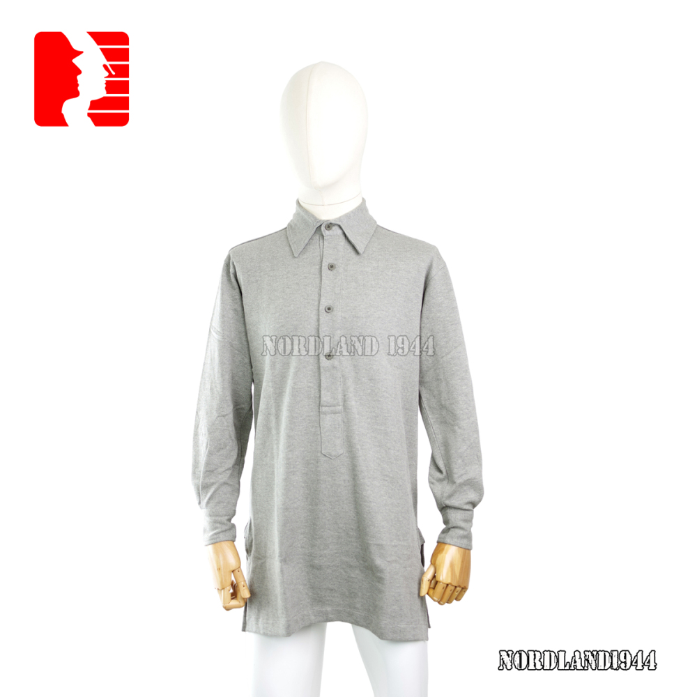 gray trikot undershirt knitted shirt
