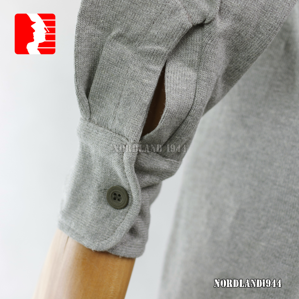 gray trikot undershirt knitted shirt