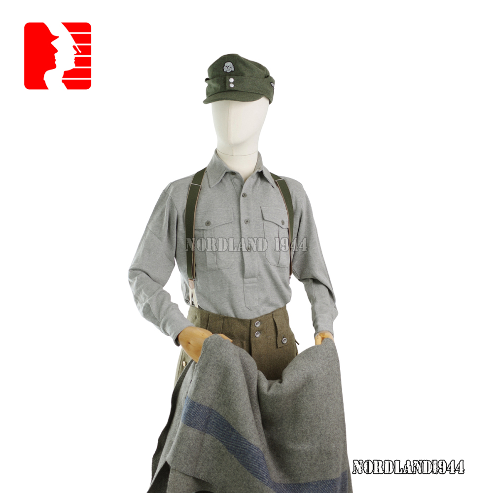 gray trikot undershirt knitted shirt