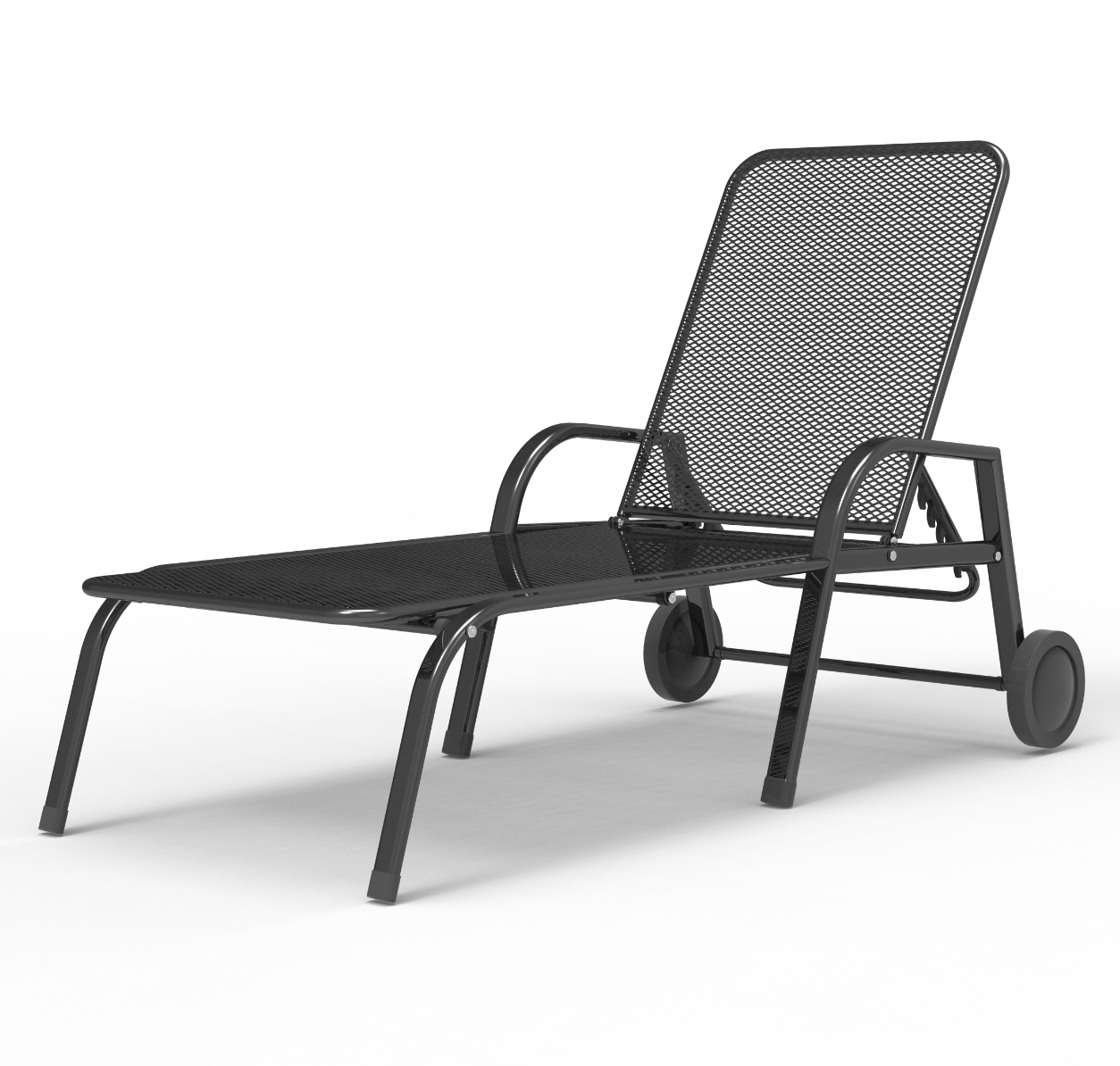 Outdoor iron lounge