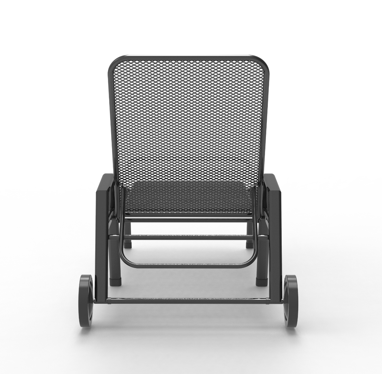 Outdoor iron lounge