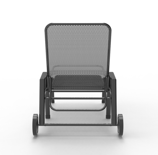 Outdoor iron lounge