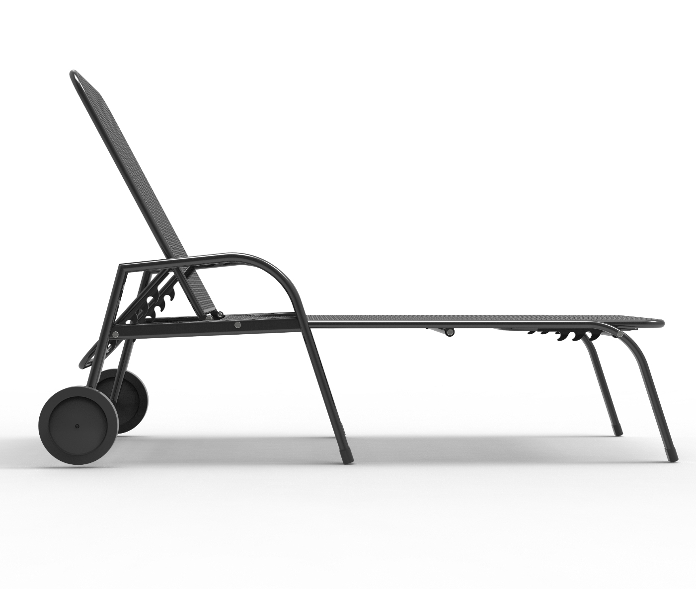Outdoor iron lounge