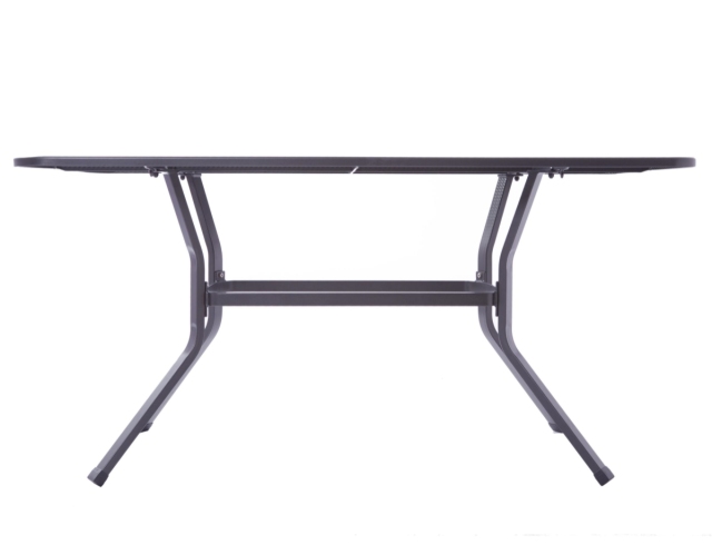 Outdoor wire mesh long table