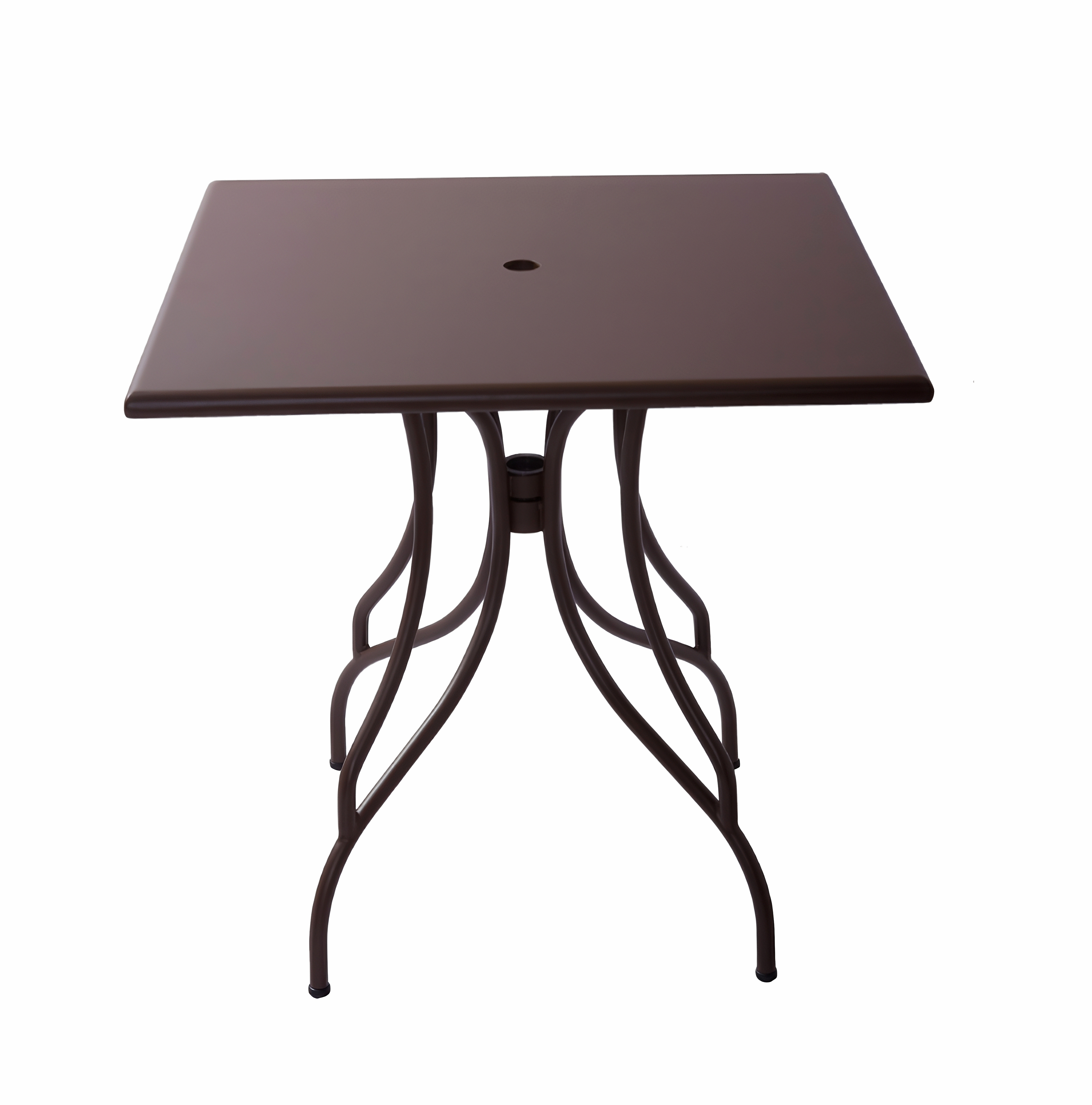 Outdoor casual metal table