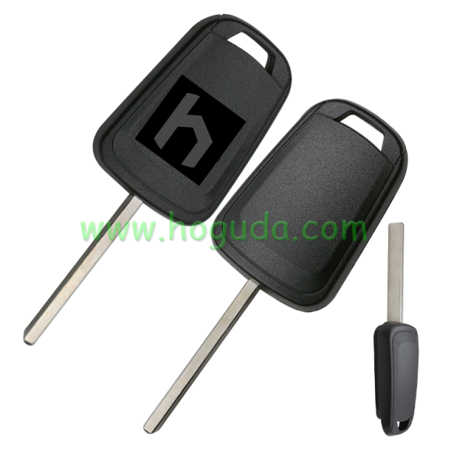 For Chevrolet transponder key shell with HU100 blade