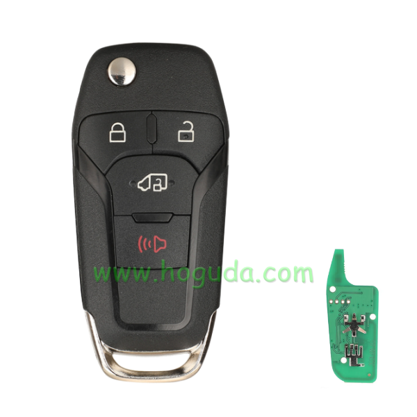 For Ford 4 button smart remote key with ID49 Chip 315 Mhz FCCID N5F-A08TAA