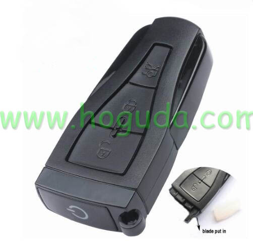 For MG 3 button remote key blank